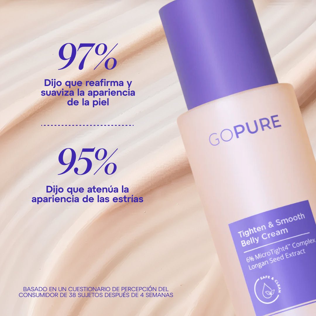 GoPure™️ | Crema para reafirmar y suavizar la panza